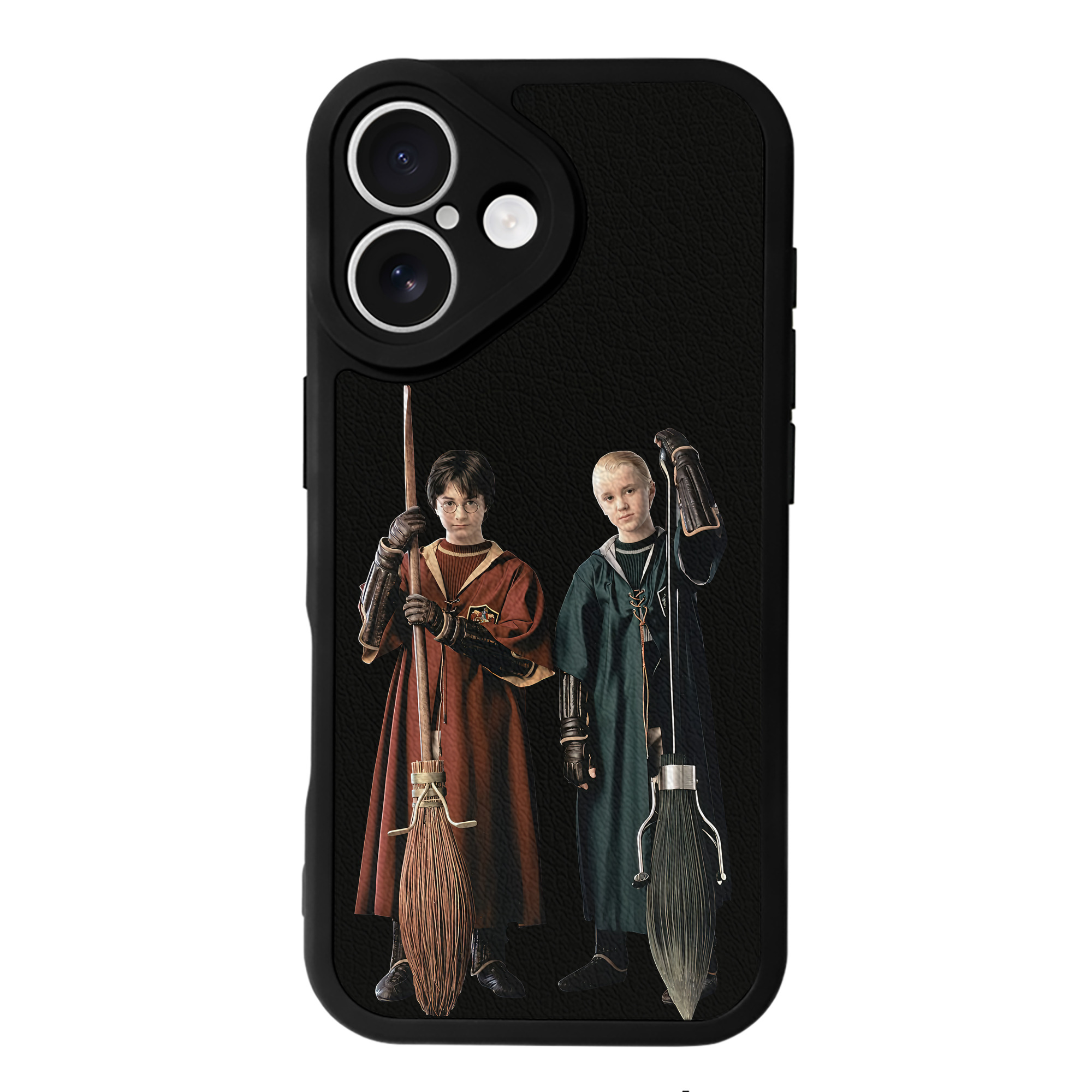（画像用） Harry Potter ハリー・ポッターシリーズ 【iPhone 16シリーズ対応】シリコンスマホケース（レザー調） 材質：シリコン